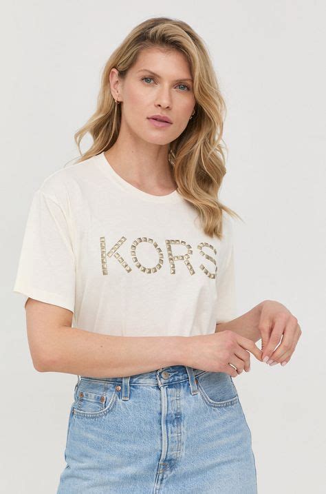 t-shirt michael kors damski|Topy i t.